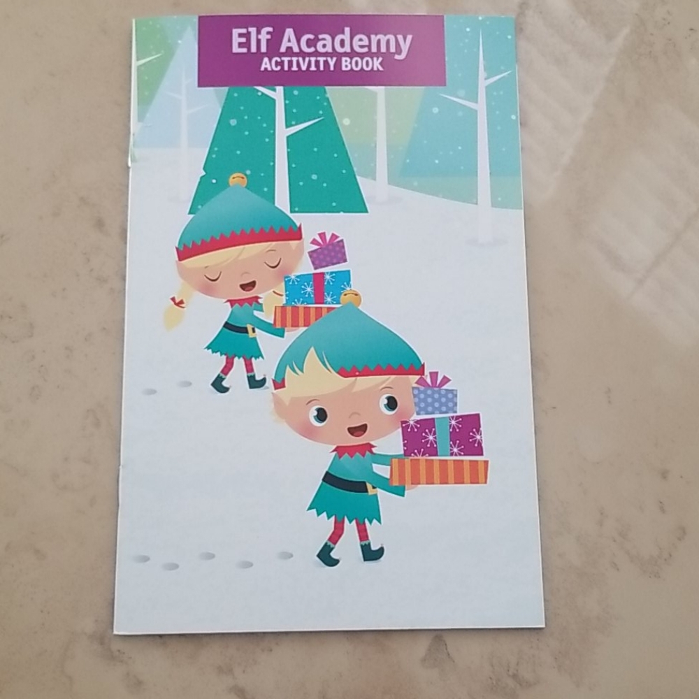 Elf Academy Activity Book